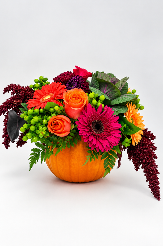 Pumpkin Table Arrangement