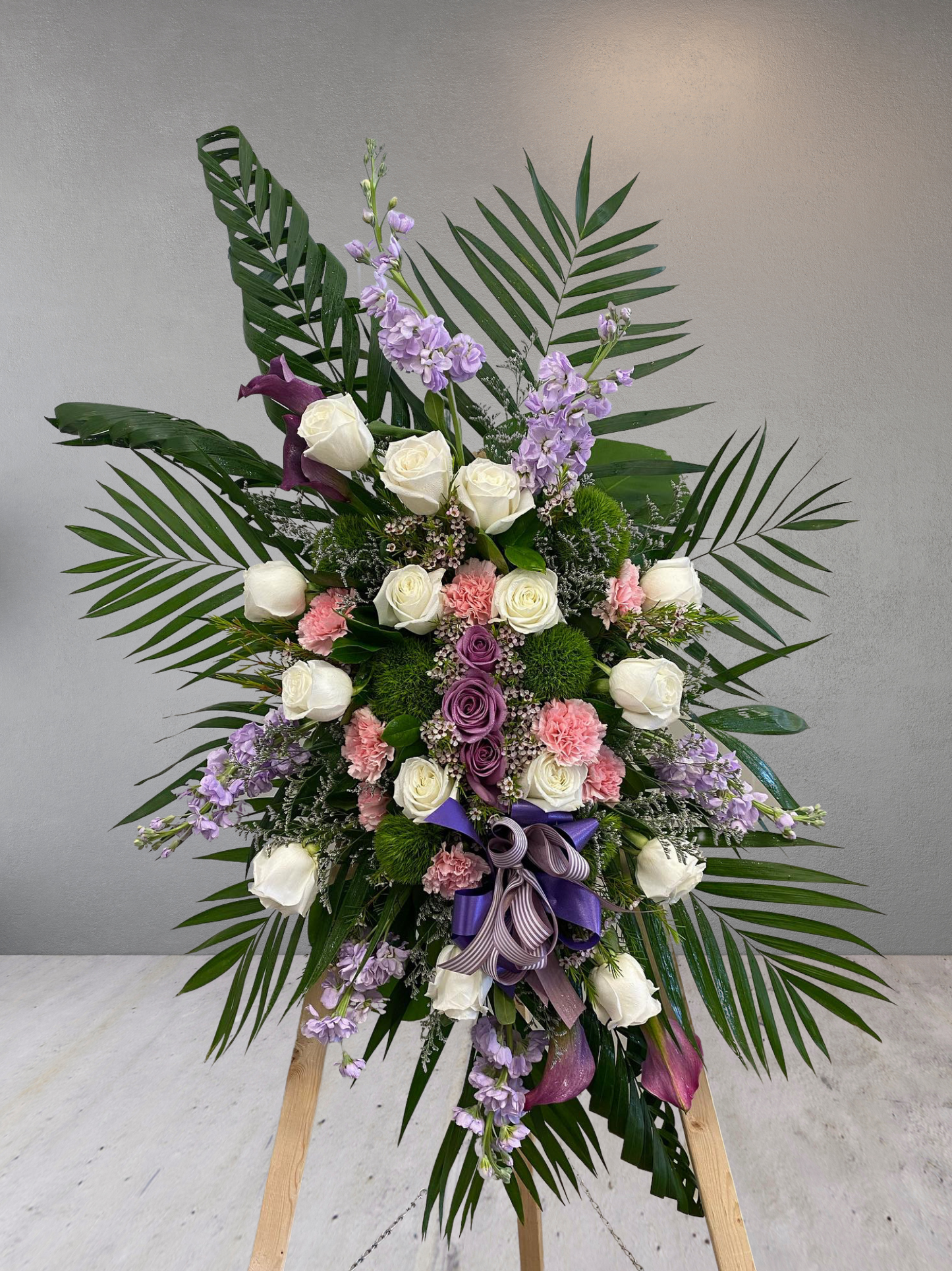 Loving Lilac Standing Spray