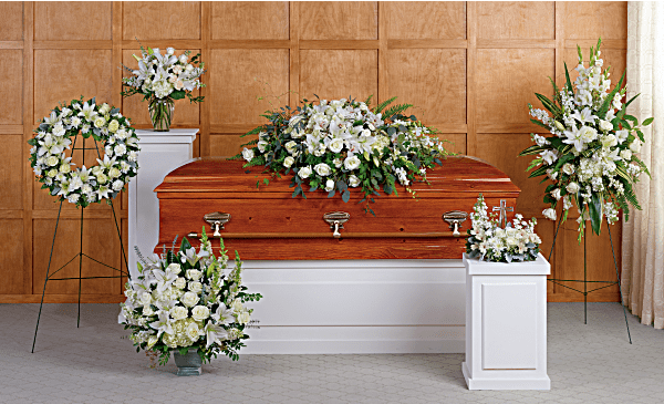 Eternal Peace White Collection | 6 Arrangements