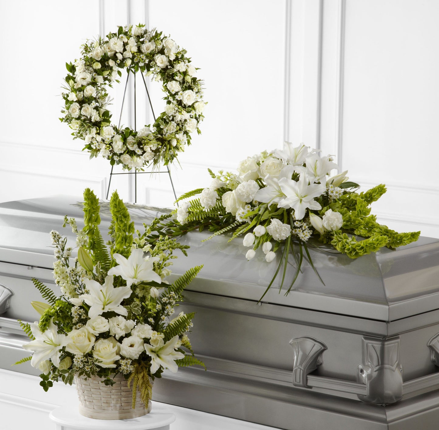 Heavenly Grace White Collection | 3 Arrangements