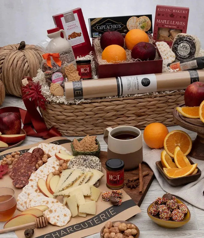 Gourmet Harvest Gift Basket