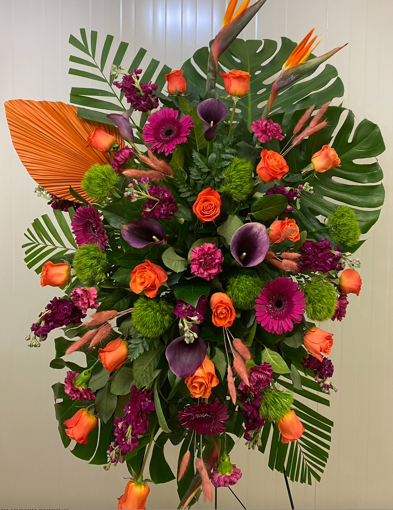 Birds of Paradise Standing Spray