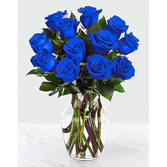 Rosas azules