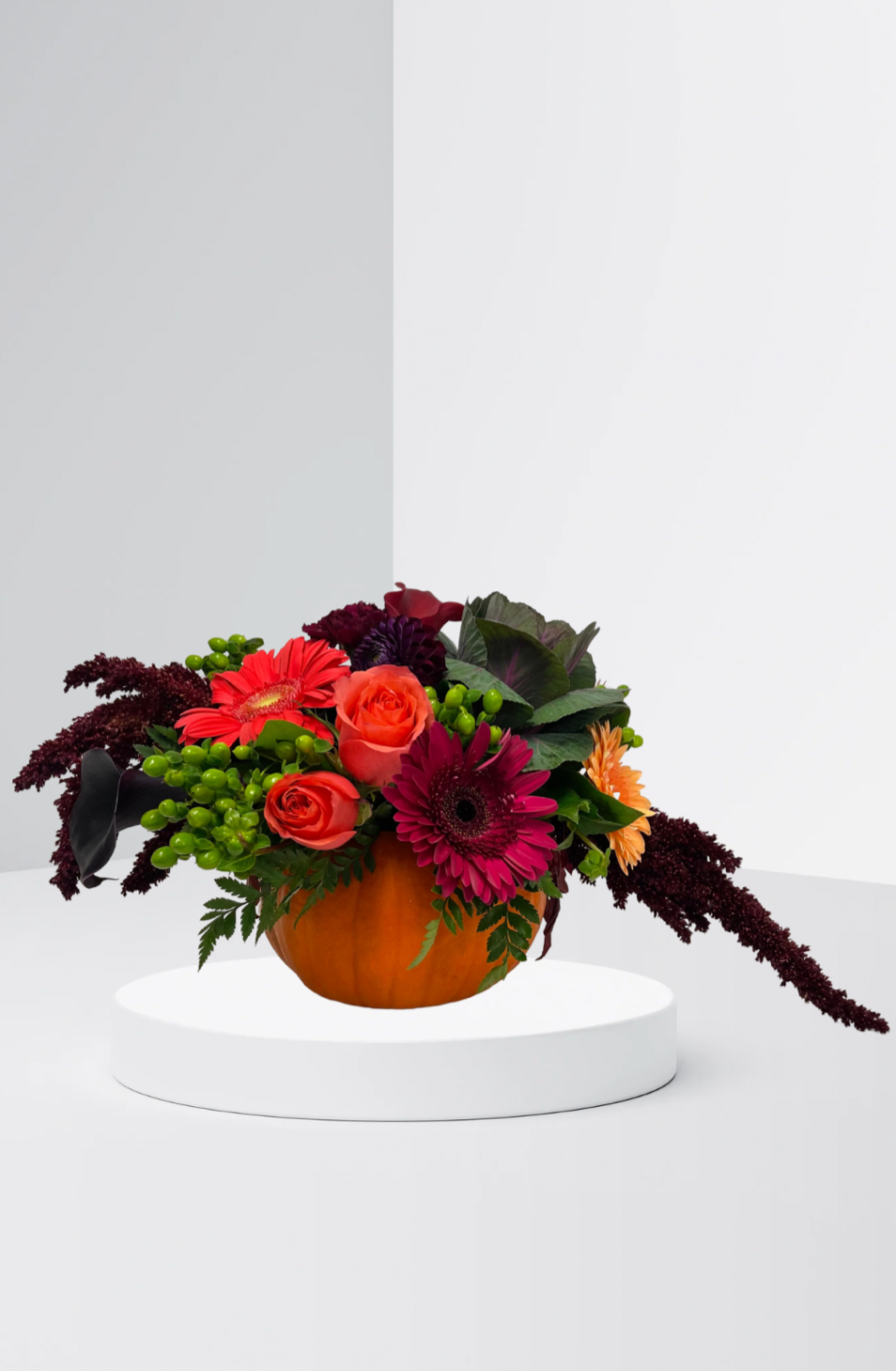 Pumpkin Table Arrangement