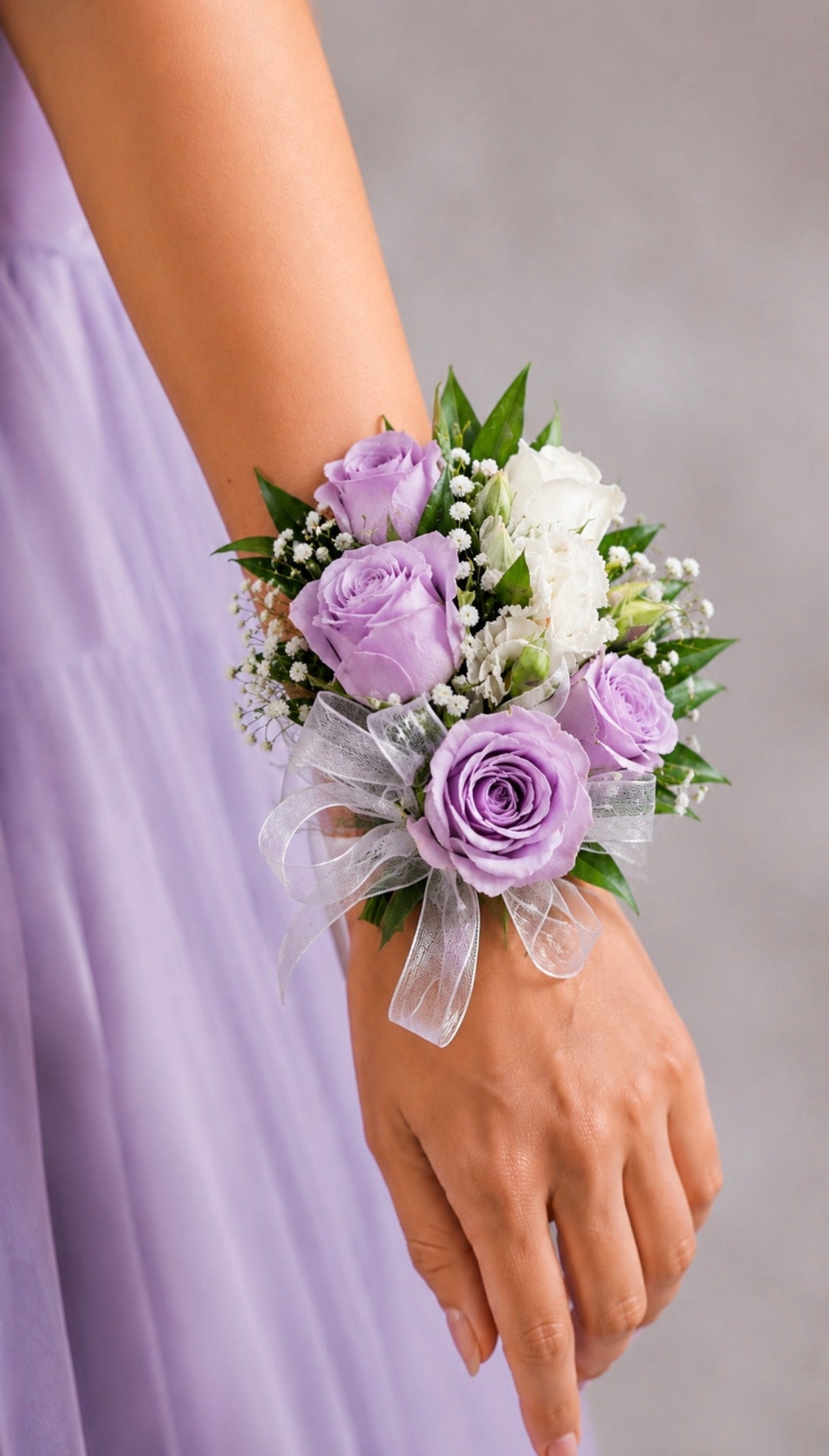 Purple Corsage