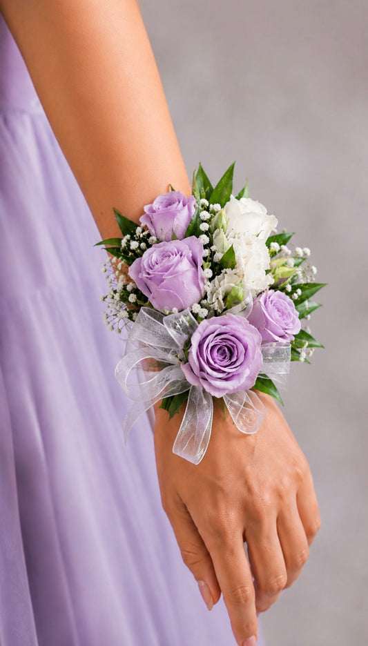 Purple Corsage