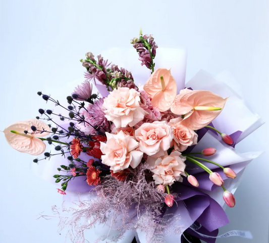 Lavish floral arrangement