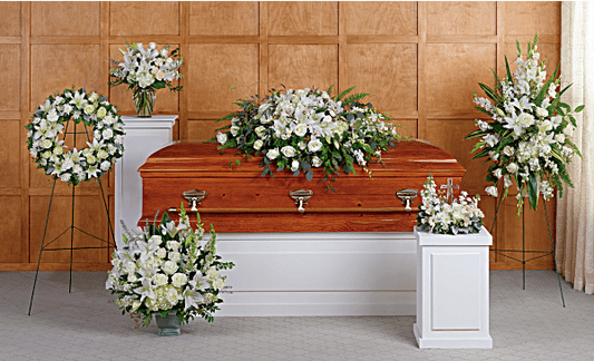 Eternal Peace White Collection | 6 Arrangements