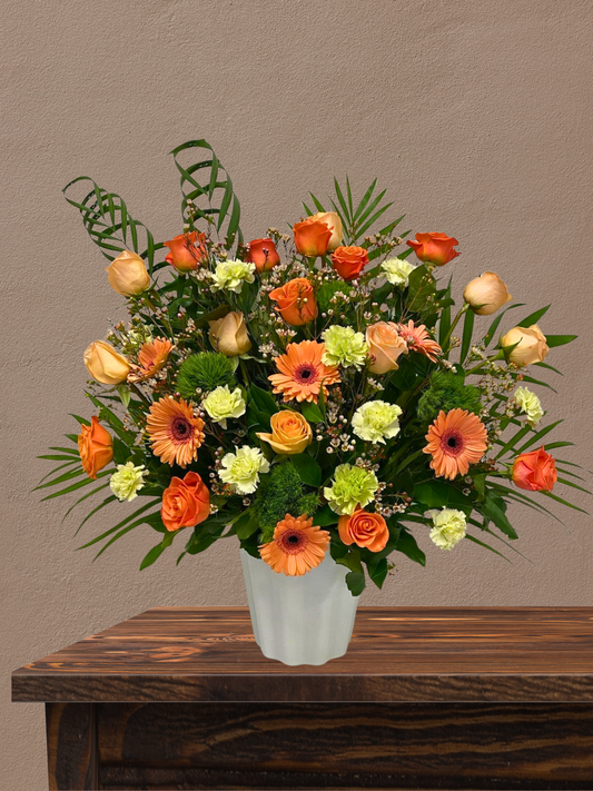 Sunset Serenity Memorial Arrangement