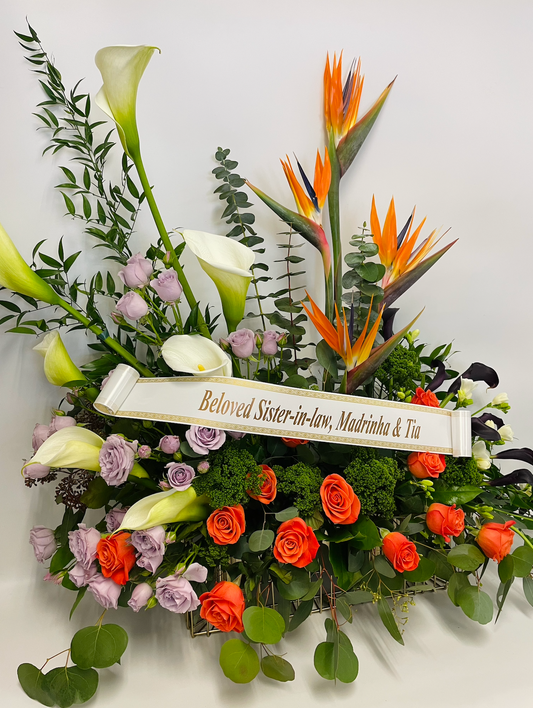 Birds Of Paradise Funeral Tribute