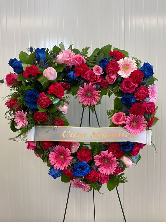 SP Signature Open Heart Wreath
