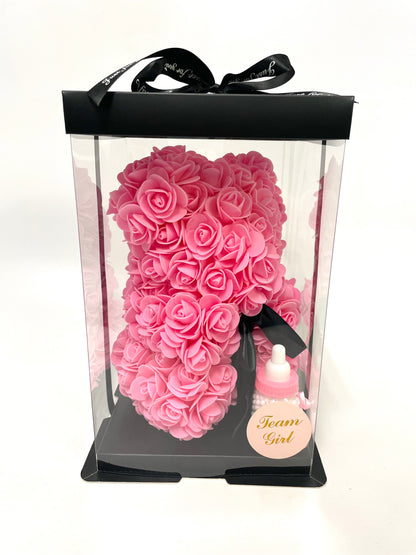 Forever Rose Bear Baby Gift
