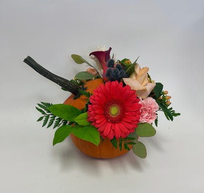 Pumpkin Table Arrangement