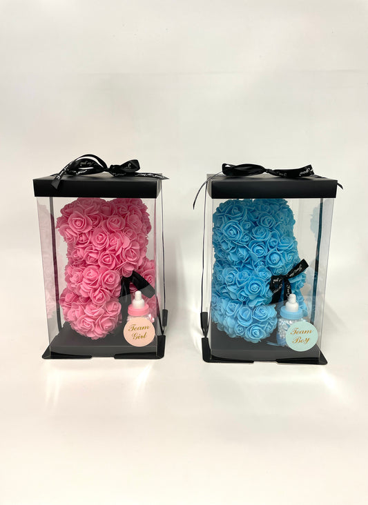Forever Rose Bear Baby Gift